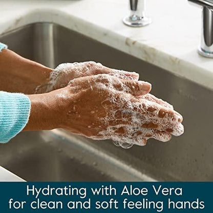 Grove Co. Hydrating Gel Hand Soap Refill Set (3 x 13 Fl Oz) – Plastikfreier Flüssigseifen-Nachfüllpack mit Lavendelblüte & Thymian – 100% natürlicher Duft, pflegt die Hände weich und sauber