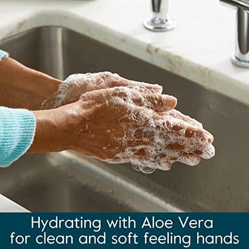 Grove Co. Hydrating Gel Hand Soap Refill Set (3 x 13 Fl Oz) – Plastikfreier Flüssigseifen-Nachfüllpack mit Lavendelblüte & Thymian – 100% natürlicher Duft, pflegt die Hände weich und sauber
