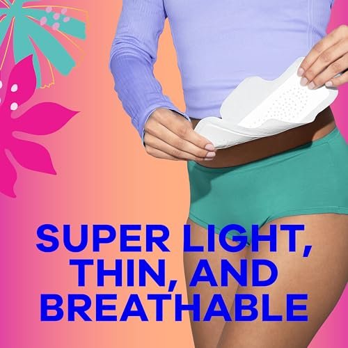 Always Radiant Teen Binden, Größe 1, Regular, mit Flügeln, unparfümiert, 42 Stück