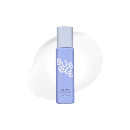 Bubble Skincare Float On Beruhigendes Gesichtsöl – Leichtes, feuchtigkeitsspendendes Gesichtsöl zur Beruhigung und Entspannung der Haut – Angereichert mit Distelöl und Feigenkaktus – Hautpflege geeignet für alle Hauttypen (30 ml)