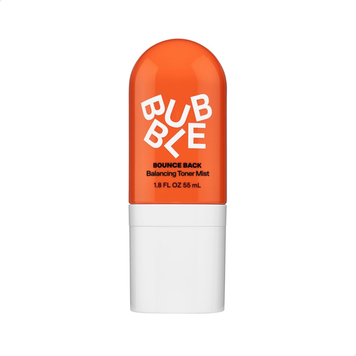 Bubble Skincare Bounce Back Hydrating Toner Spray - Ausgleichendes + Porenverfeinerndes Gesichtswasser - Erfrischendes Gesichtsspray mit Niacinamid für einen ebenmäßigen und mattierten Teint bei fettiger Haut - Reisegröße (55 ml)