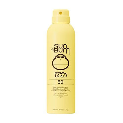Sun Bum Kids SPF 50 Sonnencreme-Stick für das Gesicht – Klarer Sonnenschutz für nasse oder trockene Haut – mit Vitamin E – Hawaii Act 104 konform (ohne Octinoxat & Oxybenzon) – Reisegröße 15 g