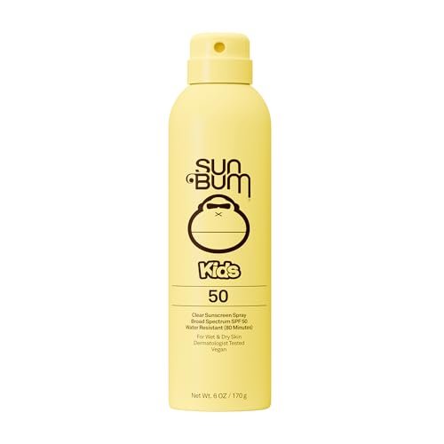 Sun Bum Kids SPF 50 Sonnencreme-Stick für das Gesicht – Klarer Sonnenschutz für nasse oder trockene Haut – mit Vitamin E – Hawaii Act 104 konform (ohne Octinoxat & Oxybenzon) – Reisegröße 15 g