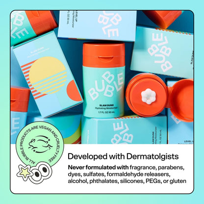 Bubble Skincare Deep Dive AHA + PHA Peeling-Maske – Sanfte Gesichtspeeling für ölige Haut, fördert einen ebenmäßigen Teint, mit Azelainsäure und Weidenrindenextrakt (45 ml)