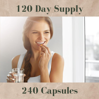 Research Labs Liposomales Vitamin C Supplement mit verbesserter Absorption LipoQuil-C™ | 2 für 1 – 240 Kapseln insgesamt Immununterstützung Kollagen-Booster | Hochdosiertes fettlösliches Vita C 1000 mg gepuffert | Non GMO