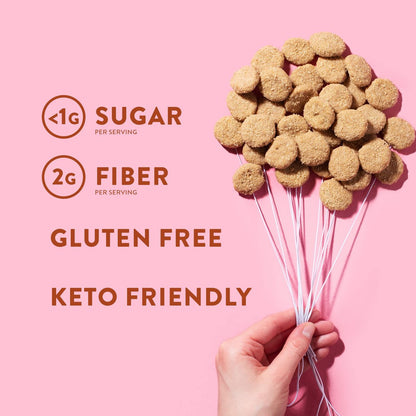 HIGHKEY Zuckerfreie Kekse Variety 2er-Pack – Keto-Snackpaket ohne Kohlenhydrate, Schokoladenkekse + Snickerdoodles, glutenfrei, diabetikerfreundlich, 2x113g