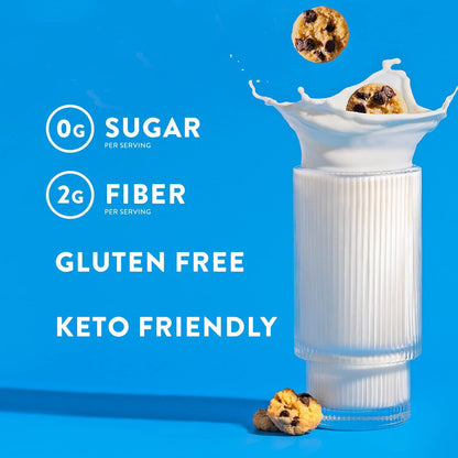HIGHKEY Zuckerfreie Kekse Variety 2er-Pack – Keto-Snackpaket ohne Kohlenhydrate, Schokoladenkekse + Snickerdoodles, glutenfrei, diabetikerfreundlich, 2x113g