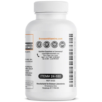 Bronson Vitamin A 10.000 IE Premium Non-GMO – Unterstützt gesunde Sehkraft, Immunsystem und Wachstum, 180 Softgels