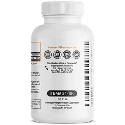 Bronson Vitamin A 10.000 IE Premium Non-GMO – Unterstützt gesunde Sehkraft, Immunsystem und Wachstum, 180 Softgels