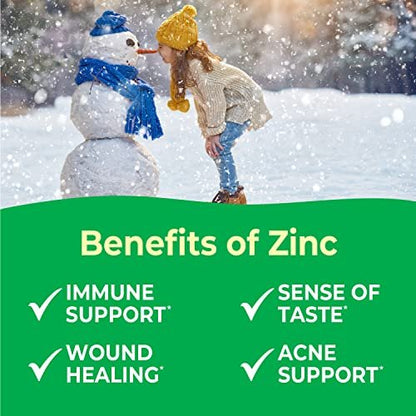 VitaWorks Kids Zink 15mg Kautabletten - Natürlicher Kirschgeschmack - Vegan, Vegetarisch, GVO-frei, Glutenfrei, Nussfrei - Nahrungsergänzungsmittel für die Immununterstützung - für Kinder - 120 Kautabletten