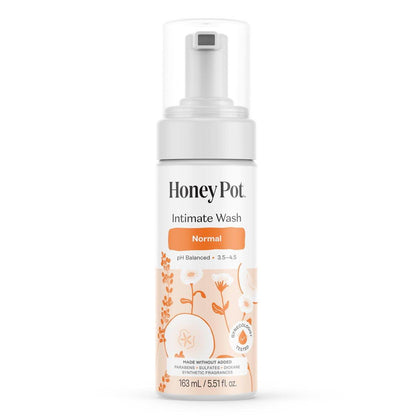 The Honey Pot Company – Intimwaschgel mit Kräutern – Für empfindliche Hauttypen – pH-ausgeglichene, pflanzliche Hygiene – 5,51 Fl Oz (163 ml)
