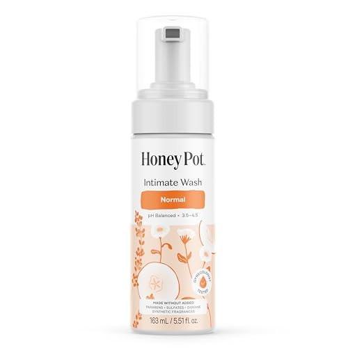 The Honey Pot Company – Intimwaschgel mit Kräutern – Für empfindliche Hauttypen – pH-ausgeglichene, pflanzliche Hygiene – 5,51 Fl Oz (163 ml)