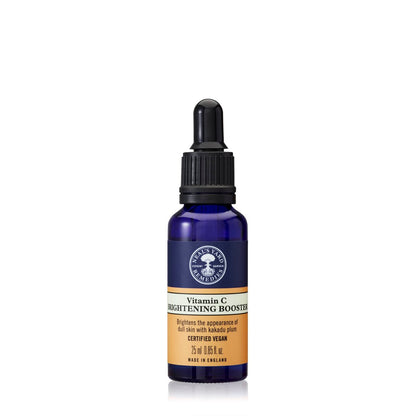 Neal's Yard Vitamin C Brightening Booster für das Gesicht mit Kakadupflaume, feuchtigkeitsspendender Hyaluronsäure, aufhellend & für einen ebenmäßigen Teint, tierversuchsfrei, 25 ml