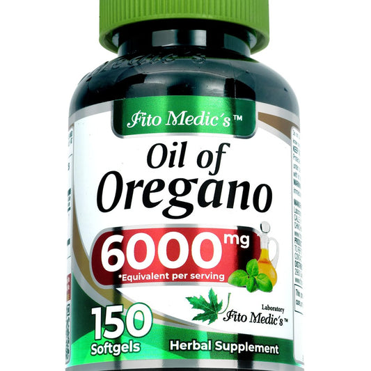 FITO MEDIC'S Lab | Oreganoöl | 150 Weichkapseln | Oregano Öl | Pflanzliches Nahrungsergänzungsmittel