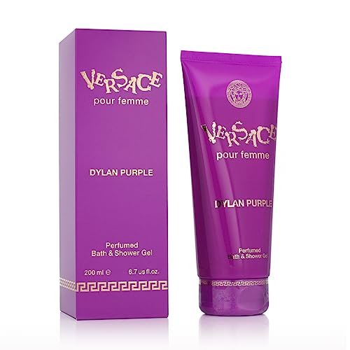 Versace Dylan Purple Parfümiertes Duschgel für Damen, 200 ml