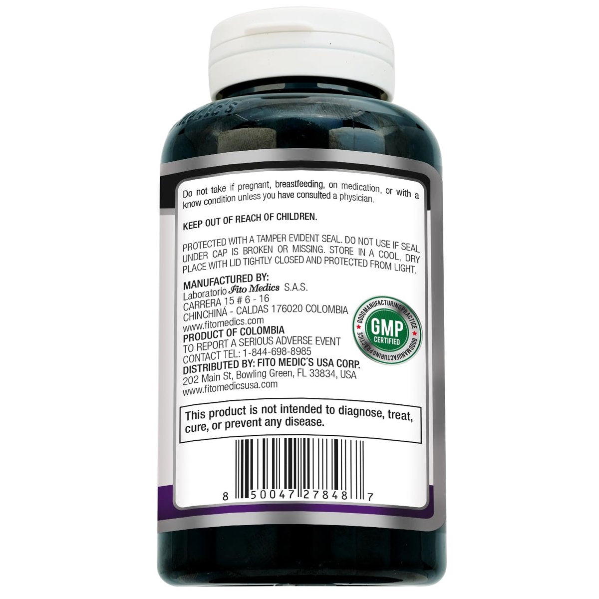 FITO MEDIC'S Lab Holunderbeeren Kapseln, Sambucus Nigra, 180 Kapseln
