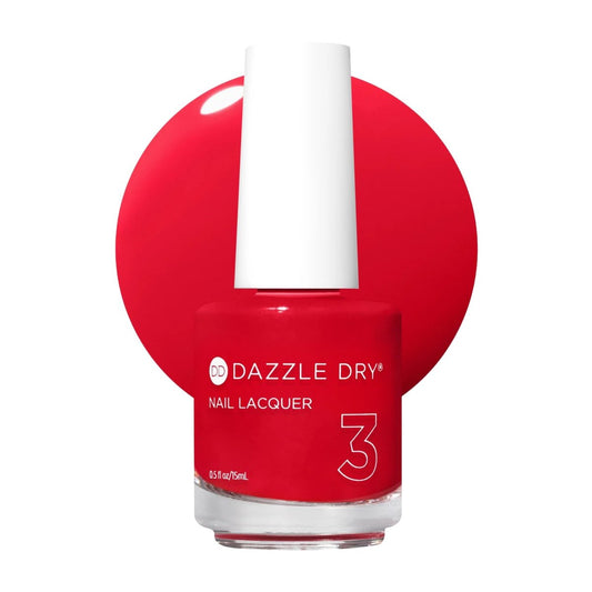 Dazzle Dry Nagellack (Schritt 3) - Pep Rally - Leuchtendes Tomatenrot mit Orangetönen