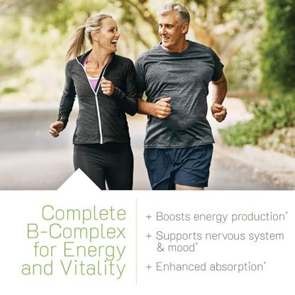 Irwin Naturals Mega B-Komplex – 60 flüssige Softgels – Vitamin-B-Komplex mit Vitamin B12, Folsäure B9, Biotin B7, B1, B2, B3, B5, B6 und MCTs für schnelle Energie