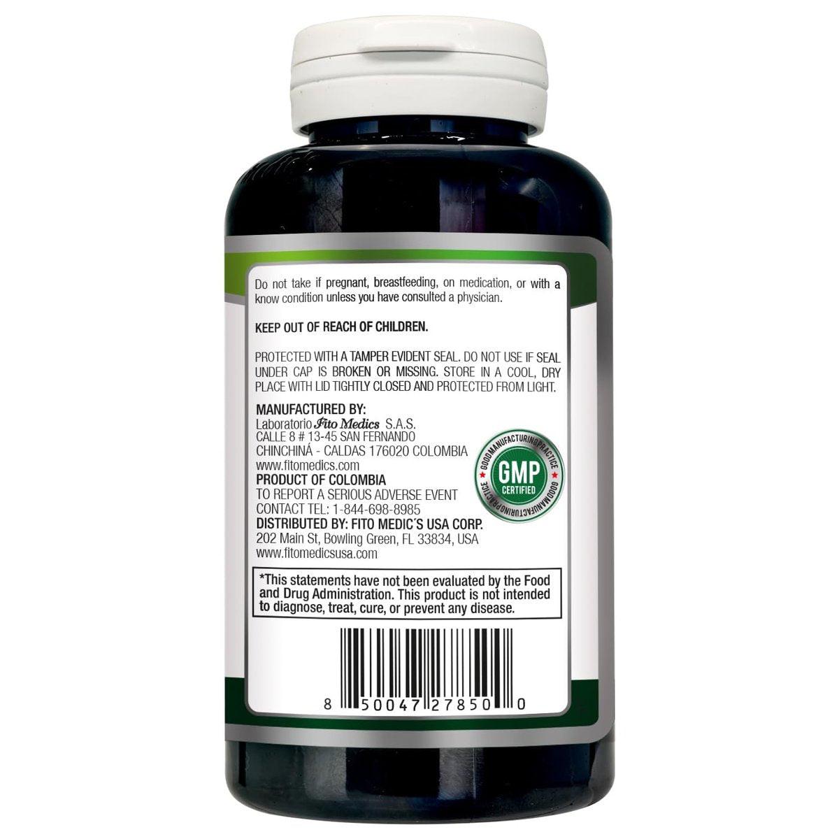 FITO MEDIC'S Lab Chlorophyll Supplement – 200 Kapseln, Chlorophyll-Kapseln