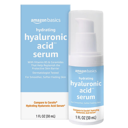 Feuchtigkeitsspendendes Hyaluronsäure-Serum mit essenziellen Ceramiden und Vitamin B – 30 ml