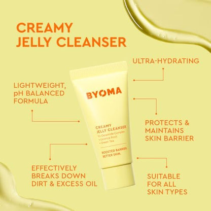 BYOMA So Bright Set – Aufhellendes Hautpflege-Set für strahlendere Haut: Reiniger, Serum & Feuchtigkeitscreme (30ml, 15ml, 15ml)