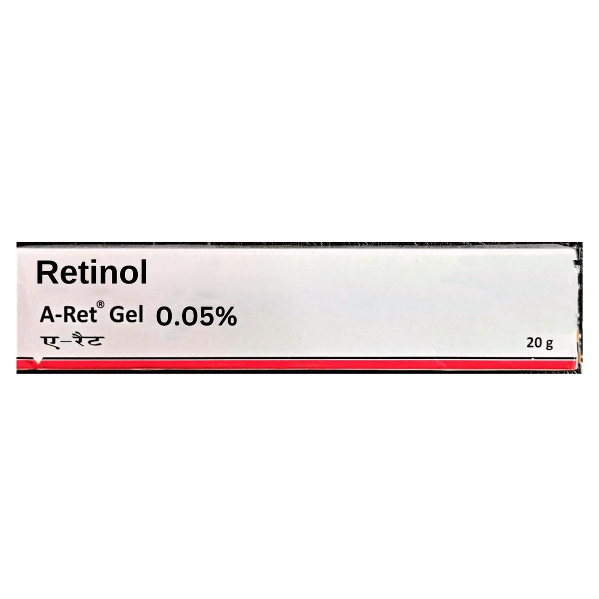 Retinol Gel 0,05 % Vitamin A Anti-Aging – Reduziert feine Linien, Falten, Altersflecken und Narben – 20 g