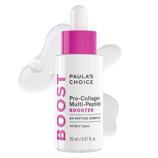 Paula’s Choice Pro-Collagen Multi-Peptide Booster Serum – Faltenserum mit Hyaluronsäure und Aminosäuren, 20 ml