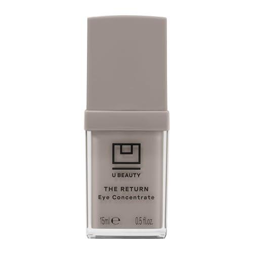 U Beauty The RETURN Eye Concentrate - Anti-Aging Augencreme mit Peptiden und Antioxidantien für hellere und straffere Augenpartien, Reduzierung von feinen Linien, Schwellungen & dunklen Augenringen - 0,5 fl oz