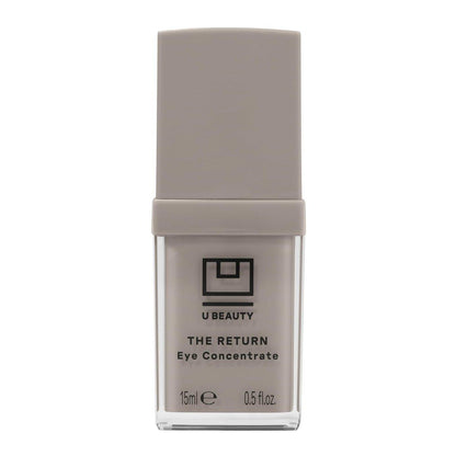 U Beauty The RETURN Eye Concentrate - Anti-Aging Augencreme mit Peptiden und Antioxidantien für hellere und straffere Augenpartien, Reduzierung von feinen Linien, Schwellungen & dunklen Augenringen - 0,5 fl oz
