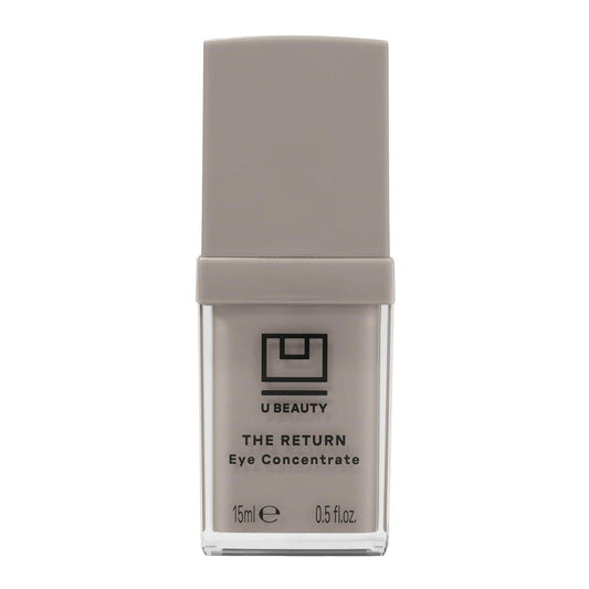 U Beauty The RETURN Eye Concentrate - Anti-Aging Augencreme mit Peptiden und Antioxidantien für hellere und straffere Augenpartien, Reduzierung von feinen Linien, Schwellungen & dunklen Augenringen - 0,5 fl oz