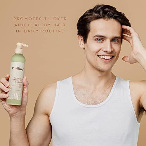 ProBliva Reiswasser Shampoo & Conditioner Set – Anti-Haarausfall, Haardichte & Wachstum (Reis Shampoo und Conditioner (Grün), 2 x 260 ml)