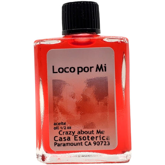 Crazy About Me Oil – Spirituelles Anointing Oil von CASA ESOTERICA MAGICK SPACE – Liebeszauber – Magie für wahnsinnige Verliebtheit – 0,5 Fl Oz (1 Packung)