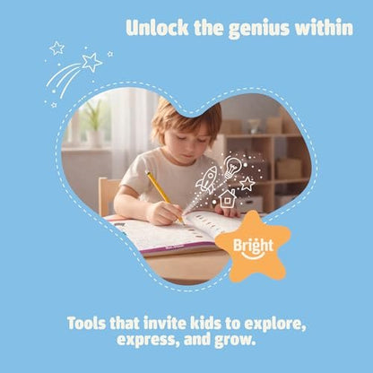 Bright Calming Oil von Bright Autism - Beruhigendes Öl für Kinder zur Stresslinderung - Natürliches Schlafmittel, sanfte organische Roll-On-Mischung 10ml - Perfekt für die Schlafenszeit-Routine Ihres Kindes