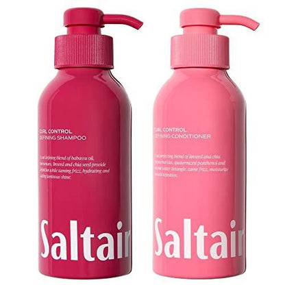 Saltair Curl Control Haarpflege-Set – Shampoo und Conditioner für definierte Locken (2 x 207 ml)