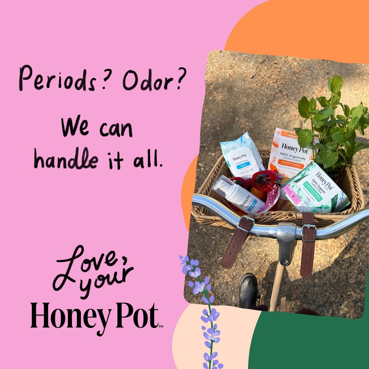 Honey Pot – Sensitive Feminine Wash Nachfüllpackung – Kräuterinfundiert, pH-ausgeglichene pflanzliche Naturpflege – 10,5 Fl Oz