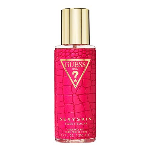 Guess Sexy Skin Sweet Sugar Fragrance Mist für Damen 8,4 oz - Silber/Navy