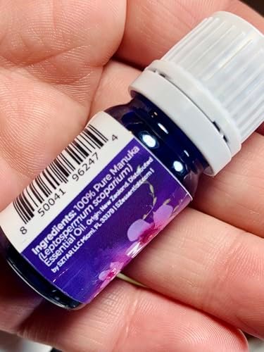 Sz Essentials - Manuka Öl - Neuseeland - 100% rein und natürlich, unverdünnt - Fördert natürliche Entspannung mit beruhigendem, frischem und erdigem Aroma - 0,17 fl oz (5ml)