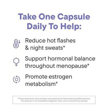 Daily Nouri Menopause Probiotika für Frauen | Hormonelles Gleichgewicht, Hitzewallungen, Nachtschweiß & Darmgesundheit | 3 klinisch geprüfte Stämme + Resveratrol & Omega | 30-Tage-Vorrat