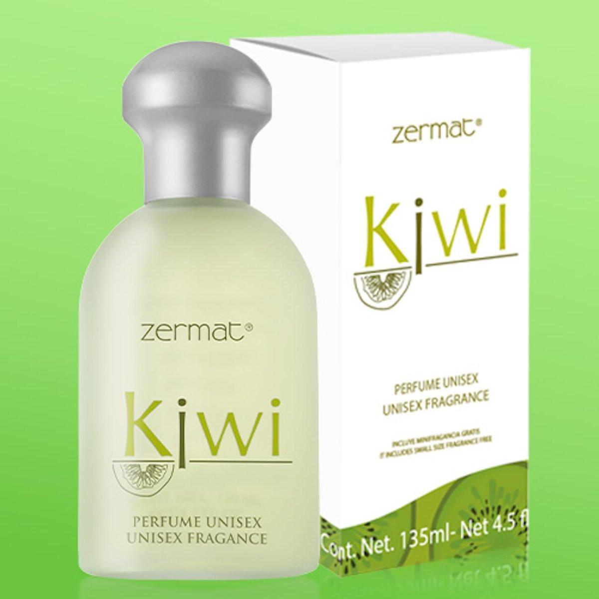 Zermat Unisex Eau de Parfum – Kiwi-Frische für Damen und Herren, 4,5 Fl. Oz + 0,5 Fl. Oz Miniatur