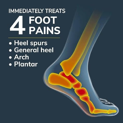 Dr. Scholl's® Fersen- und Fußgewölbe-Orthopädie-Einlagen für Herren, Gr. 8-12, 1 Paar, 3/4-Länge