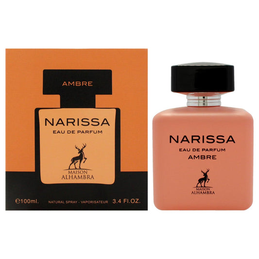 Narissa Ambre von Maison Alhambra für Damen – 3,4 oz Eau de Parfum Spray