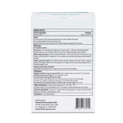 Globe Hydrocortison 1% Max Stärke Anti-Juckreiz Creme (144 Einzelpackungen) - Lindert Rötungen, Schwellungen, Juckreiz, Hautausschlag, Insektenstiche, Ekzeme, Hämorrhoiden & mehr