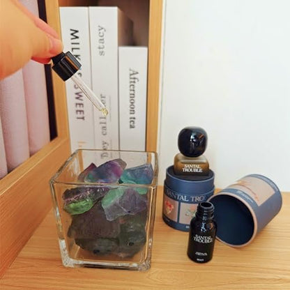 Luckeeper 1 Pfund Rohe Kristalle Bulk Regenbogen-Fluorit-Heilsteine zum Trommeln, Drahtwickeln, Wicca-Reiki, Meditation