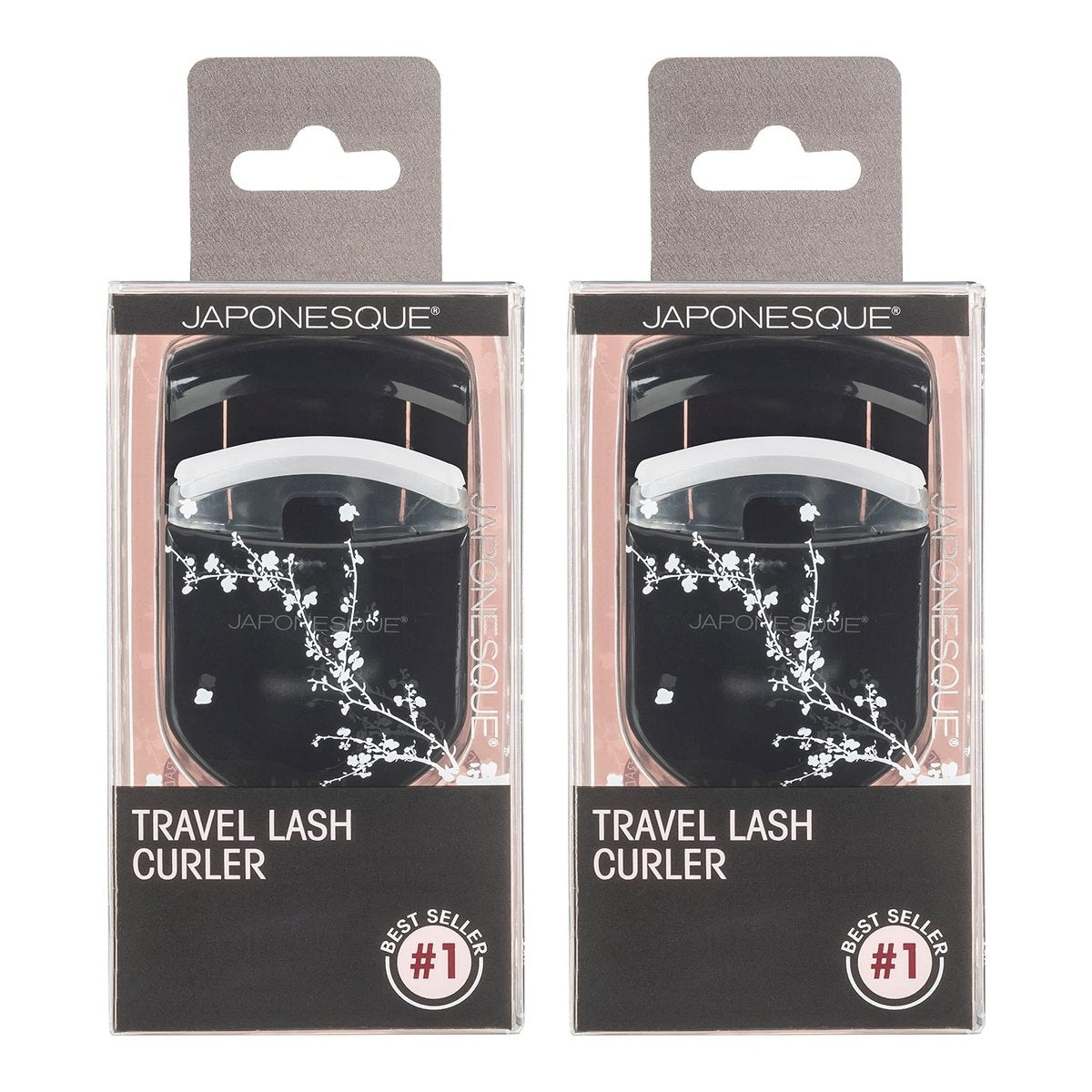 JAPONESQUE Reise-Wimpernzange Schwarz – 2er-Pack