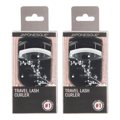 JAPONESQUE Reise-Wimpernzange Schwarz – 2er-Pack