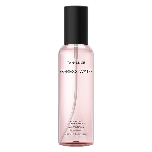 Tan-Luxe Express Water Selbstbräuner Spray – Schnell trocknendes Bräunungswasser für eine natürliche, streifenfreie Bräune, 200 ml