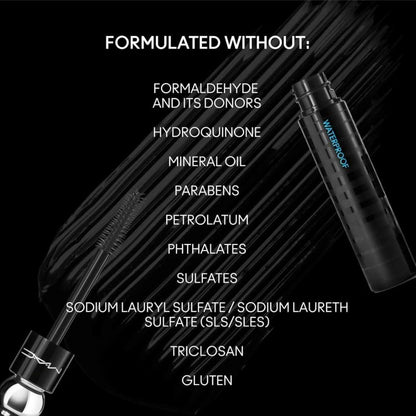 MAC Stack Superstack Mega Brush Waterproof Mascara – Black Stack, 0,41 oz