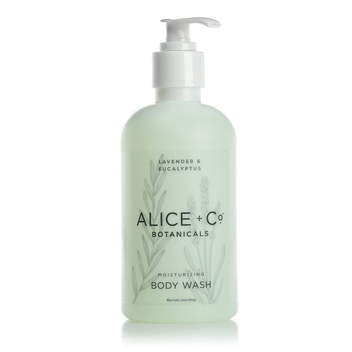 Alice + Co. Duschgel | Lavendel & Eukalyptus | Hotel Bad-Amenities | Fairfield by Marriott | 240 ml Duschgel
