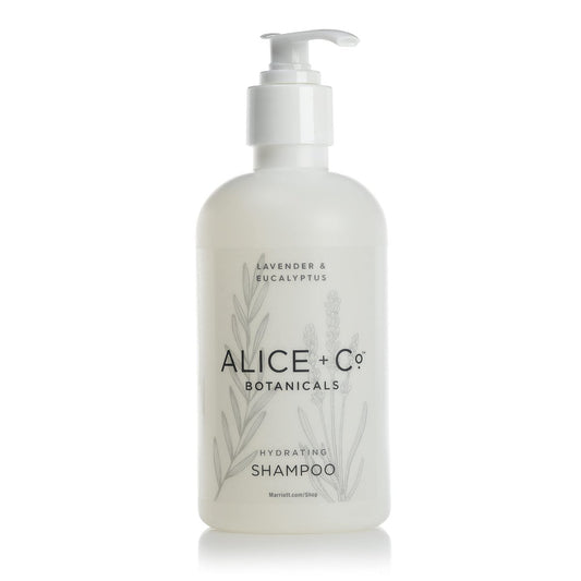 Alice + Co. Shampoo | Lavendel & Eukalyptus | Hotelpflege | Fairfield by Marriott | 8,5 Unzen