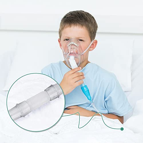 ANSNF Sauerstoffschlauch-Verbinder, 360° Drehverbinder für Sauerstoffkanüle, Vermeidung von Verwicklungen, Schlauch-Drehverbinder O2-Adapter (Weiß, 10er-Pack)